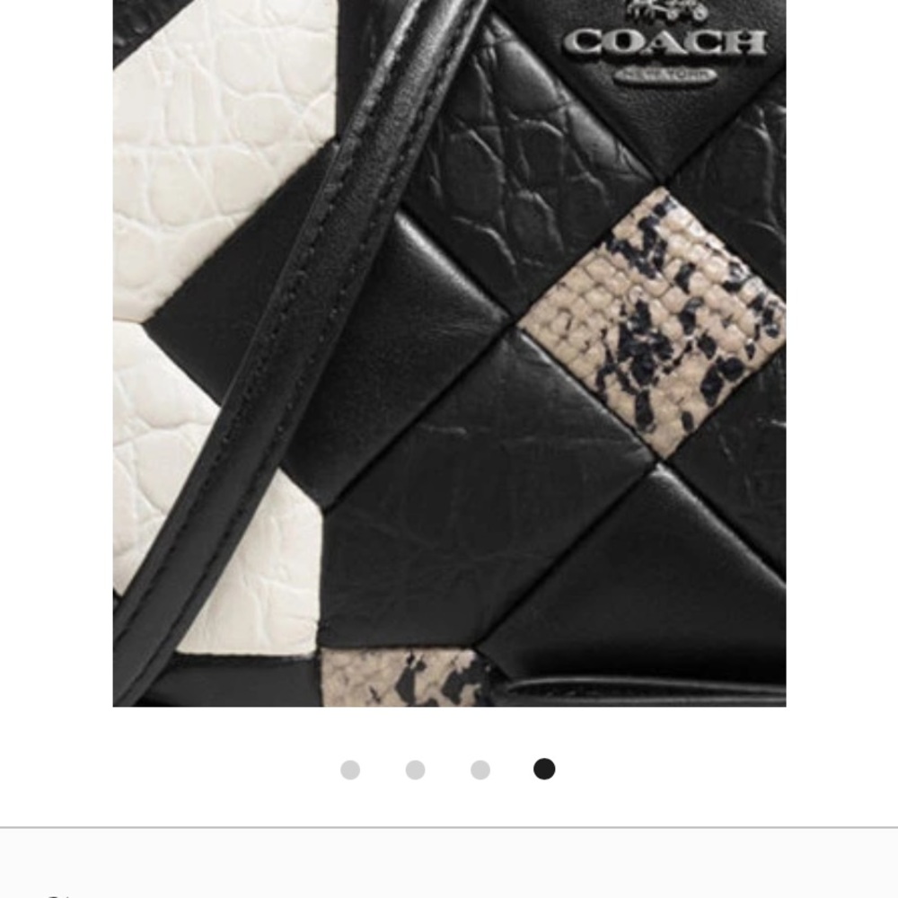 Coach Canyon Quilt Crossbody Clutch - Picture 9 of 9